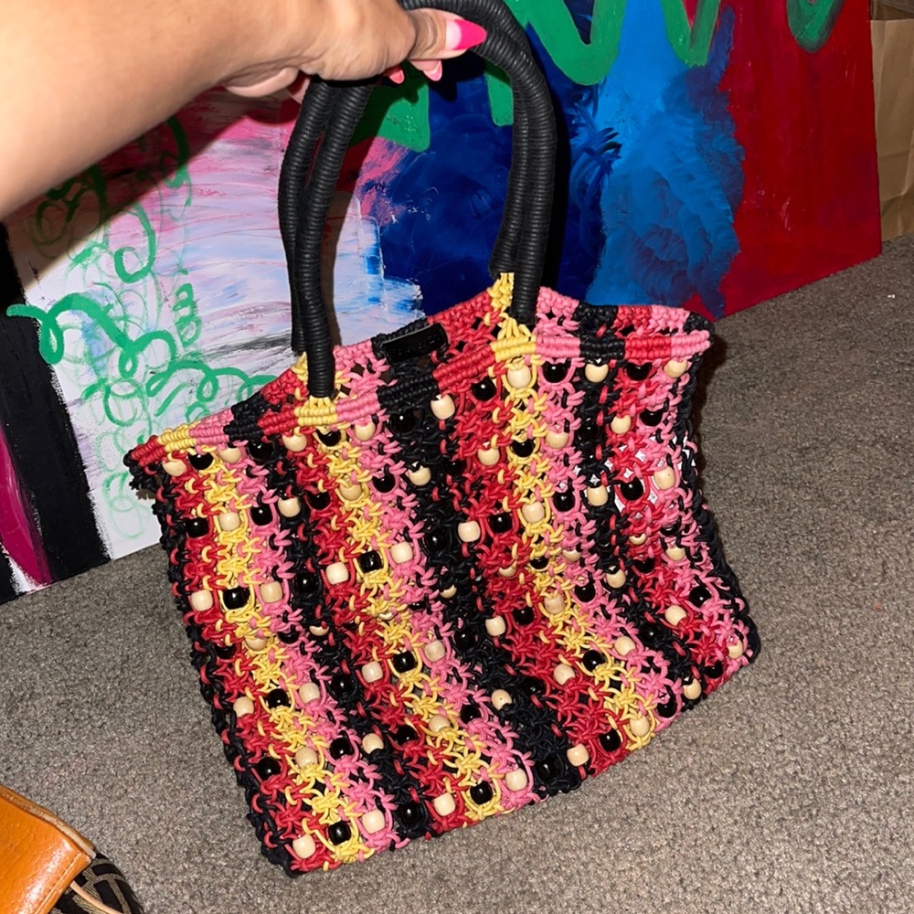 Beaded purse